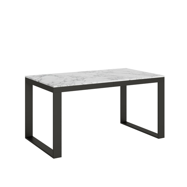 Tavolo Allungabile 160-264x90x80 cm Tecno Evolution Marmo sconto