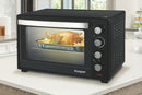 Forno Fornetto Elettrico Ventilto 2000W 60 Litri Kooper Oregon 60 Nero
