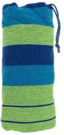 Amaca da Giardino in Cotone 2x1m 120Kg Menzi Blu e Verde