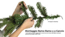 Albero di Natale Artificiale Adami Dolomiti Verde Varie Misure