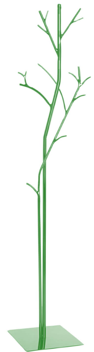 prezzo Vasconi Platano grüner Kleiderständer aus Schmiedeeisen 33x33x178 cm