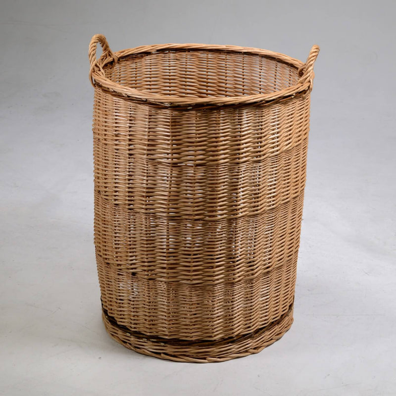 Cesta in Vimini con Manici ø50H65Bcm Europeo