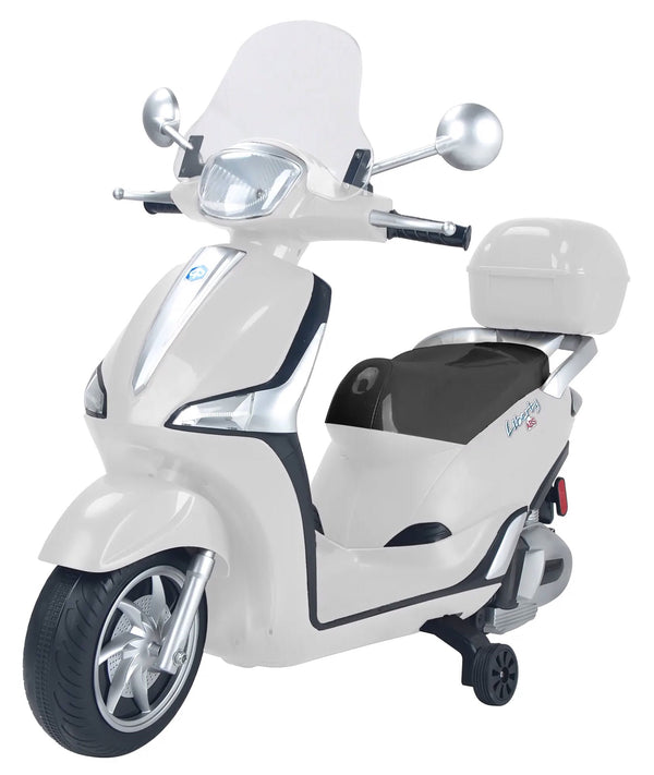 Elektroroller für Kinder 12V Piaggio Liberty ABS Weiß sconto