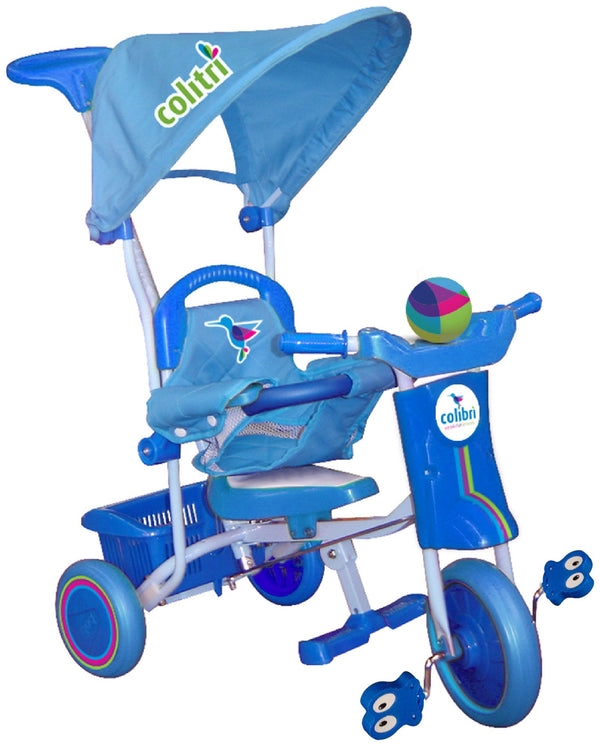 Kinderwagen Dreirad Miller Colitrì Blau acquista