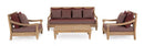 Poltrona 90x90x81h cm con Cuscini Bali Wine Fsc 