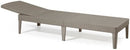 Lettino JAIPUR Sdraio in Resina CAPPUCCINO 187x58xH29 cm Arredamento Giardino