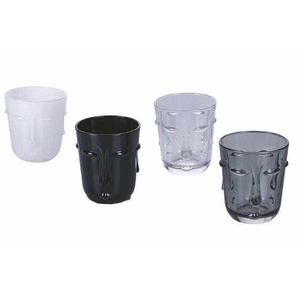Set 4 Wassergläser Vis à Vis Steine in Glas Villa d'Este Home Tivoli 4 verschiedene Farben online