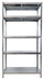 Metallregal 5 Regale 120x60x195 cm Maciste Verzinkt