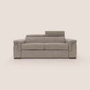 Divano Letto 3 Posti 220x100x95 cm in Tessuto Beige