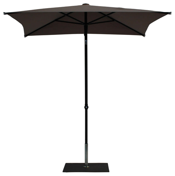 Ombrellone da Giardino 2x2 m Palo Ø38 mm in Alluminio Tessuto Poliestere Trend Taupe sconto