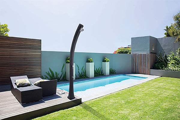 Doccia Solare da Giardino 25 L Miscelatore e Lavapiedi Rio Rosso prezzo