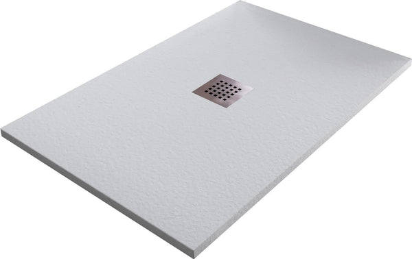 acquista Duschwanne in Bonussi Slate Stone Central Grey Verschiedene Größen