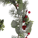 Festone campane rosso cm 150