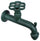 Rubinetto Colorato per Fontana da Giardino in Ottone Belfer RUB/022 Verde