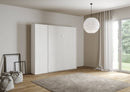 Letto Matrimoniale a Scomparsa Salvaspazio Kentaro H210 cm Bianco