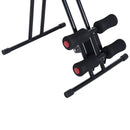 Panca Trainer Addominali Power ABS con Display Nero e Rosso 