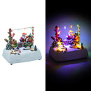 Giostrina orsi tiro alla fune con luci,musica e movimento cm 16x10xh14