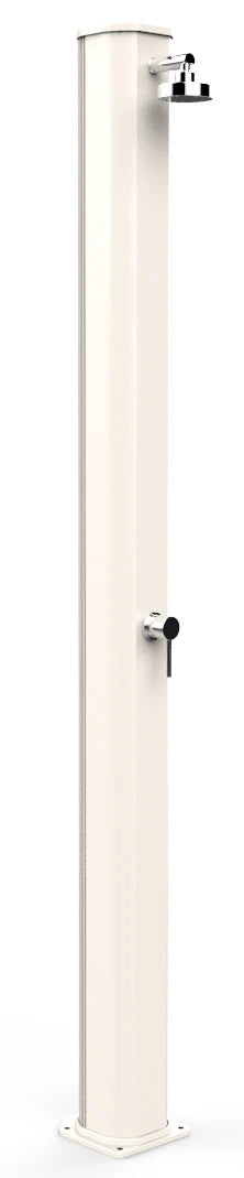 acquista Doccia Solare da Giardino 40L Miscelatore Arkema Big Jolly Bianco Crema
