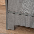 Mobile Multiuso per Cani e Gatti 48x40x75 cm in Legno Grigio