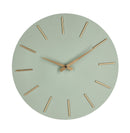 Orologio da Parete  Ø40x5 cm in Legno TimeLine Salvia