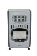 Stufa a Gas Gpl da Interno ad Infrarossi Ventilata 4.2 kW + 2.0 kW Qlima GH3062RF Grigia