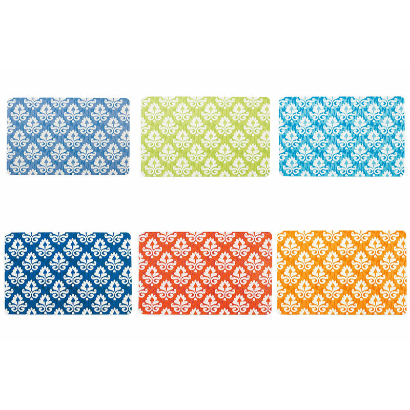 Set 6 Tovagliette Rettangolari in Pvc Villa d'Este Mandala