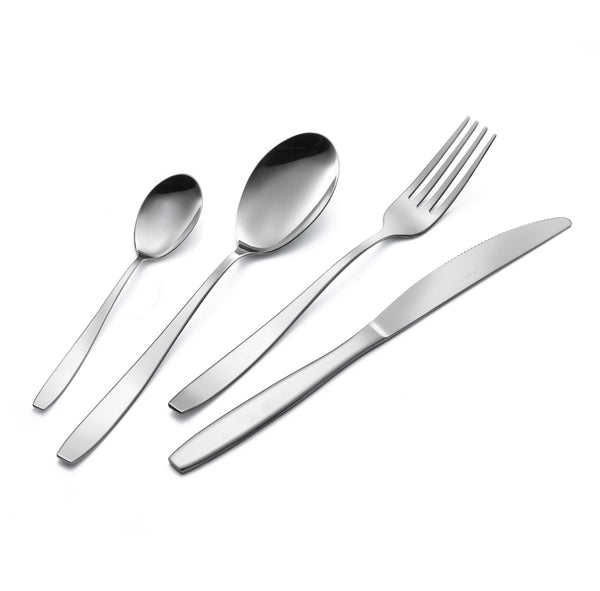 Service Besteckset 24-teilig in Eme Wind Steel prezzo