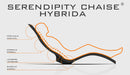 Lettino Chaise Longue Riscaldata da Esterno Giardino Seduta a Terra Arkema Serendipity Hybrida Bianca