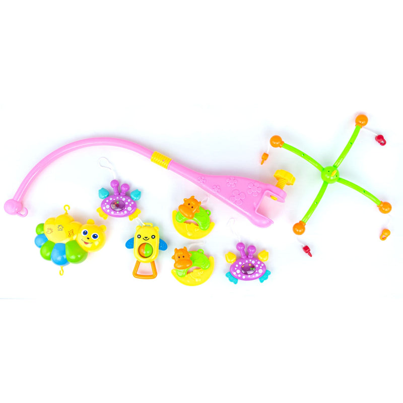 Giostrina da culla con carillon farfallina ninna nanna suoni e musica