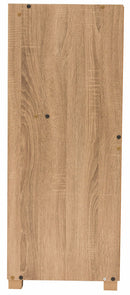 Cassettiera 5 Cassetti 68x40x101 cm in MDF Soriani Marrone