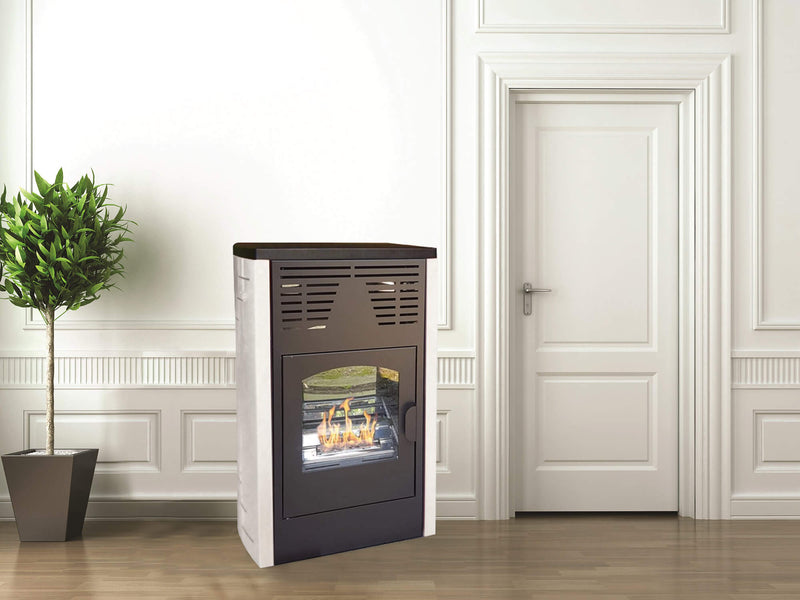 Stufa a Bioetanolo da Interno 4kW Vannini Melodia Ventilata Beige