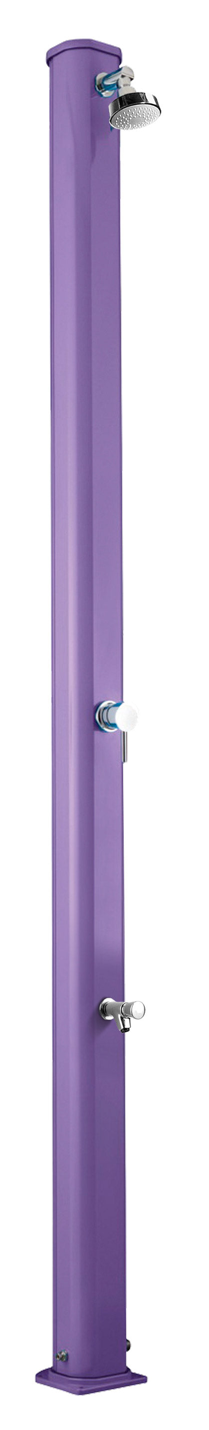 acquista Doccia Solare da Giardino 25L Miscelatore e Lavapiedi Arkema Jolly S Viola
