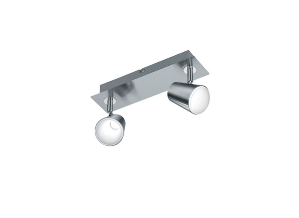 LED-Innenstrahler aus mattem Nickelmetall sconto