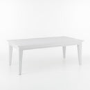 Tavolo 100x200xH75 cm in Legno Bianco