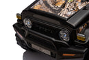 Macchina Elettrica per Bambini 12V Toyota Cruiser Nera Mimetica