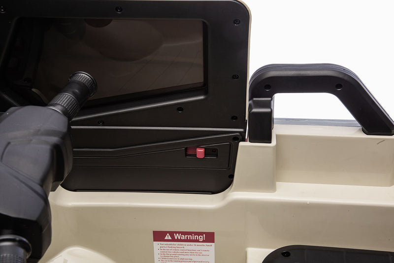 Macchina Elettrica per Bambini Licenza Piaggio Apecar 12V Bianco