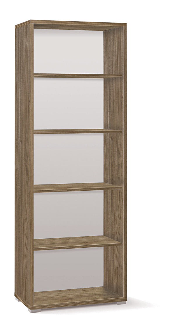 Libreria Modulare 5 Ripiani 71x199x41 cm Noce Stelvio sconto