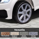 Macchina Elettrica per Bambini 12V con Licenza Audi TT Bianco