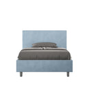 Letto 1 Piazza e Mezzo Adele Azzurro Varie Misure