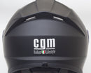 Casco Integrale per Scooter Visiera Lunga CGM Tokyo 301A Nero Opaco Varie Misure