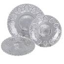 Servizio Piatti 18 Pezzi in Vetro VdE Tivoli 1996 Le Sacre Coeur