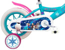 Bicicletta per Bambina 12"" 1 Freno Disney Frozen Azzurro