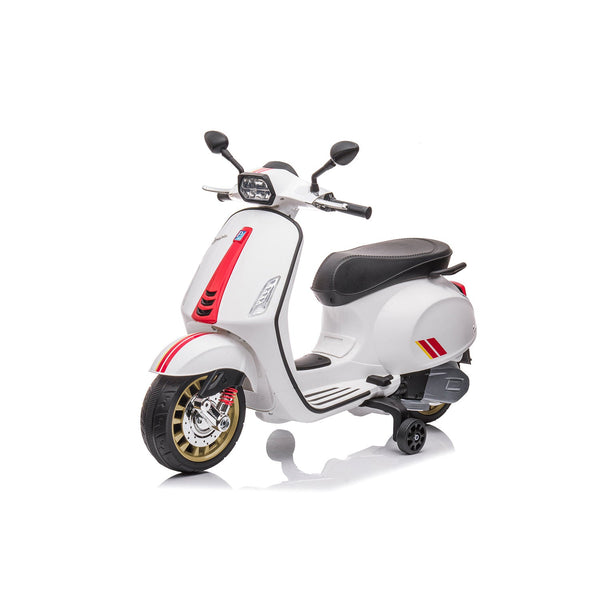 Piaggio Vespa Full Elettrica 12V per Bambini Bianca sconto