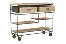 Console Industry 98,5x37,5x82 cm in Ferro e MDF