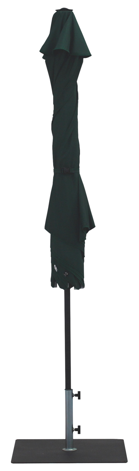 Ombrellone da Giardino Ø3 m Palo Ø38 mm in Alluminio Tessuto Poliestere Trend Verde