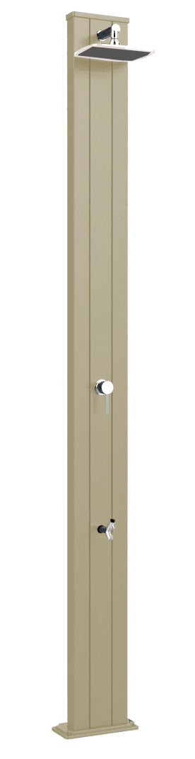 Doccia da Esterno Giardino Miscelatore e Lavapiedi Arkema Spring S Champagne Bronze sconto