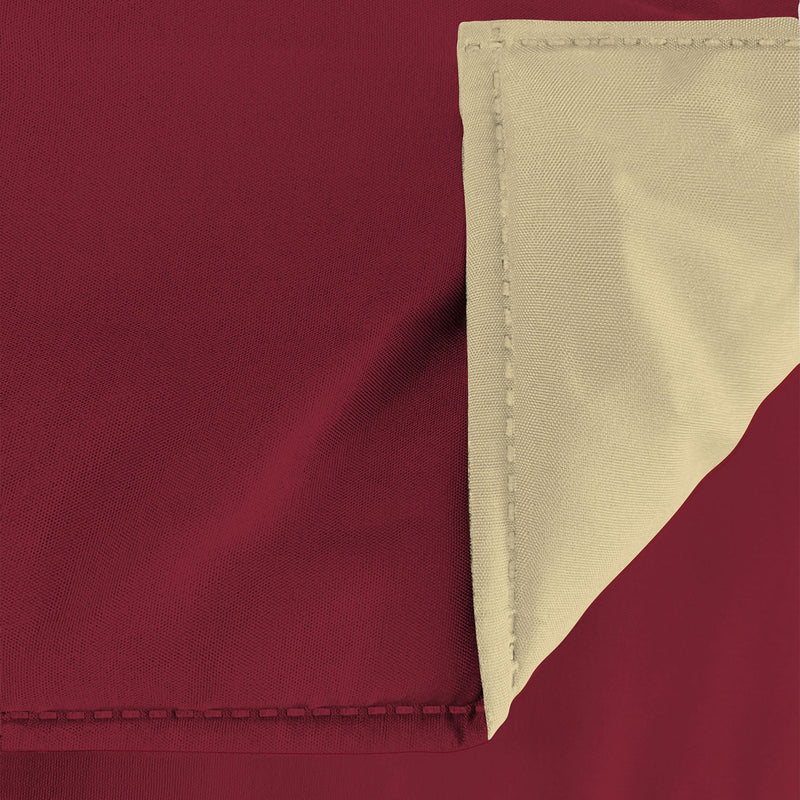 Trapunta Invernale Tinta Unita in Microfibra 200gr Bordeaux Panna Varie Misure