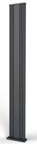 Doccia Solare da Giardino 40L Miscelatore Nebulizzatore e Lavapiedi Arkema Dada S Grigio Antracite