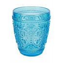 Set 4 Bicchieri Acqua Imperial Ocean in Vetro VdE Tivoli 1996 Trasparente Blu
