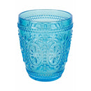 Set 4 Bicchieri Acqua Imperial Ocean in Vetro VdE Tivoli 1996 Trasparente Blu